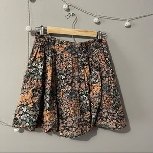 NWT American Eagle floral skater skirt